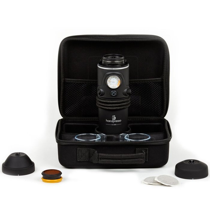 Handpresso Hybrid Auto Set, 140 W, 16 Bar, Black