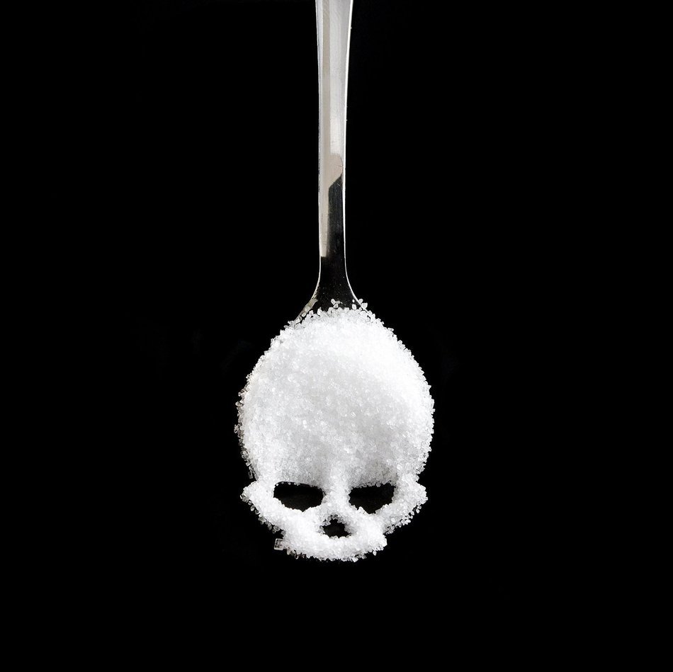 EVERMARKET(TM) Silver Dieter Skull Shape Tea or Coffee Sugar Spoon - 5 Packs N2