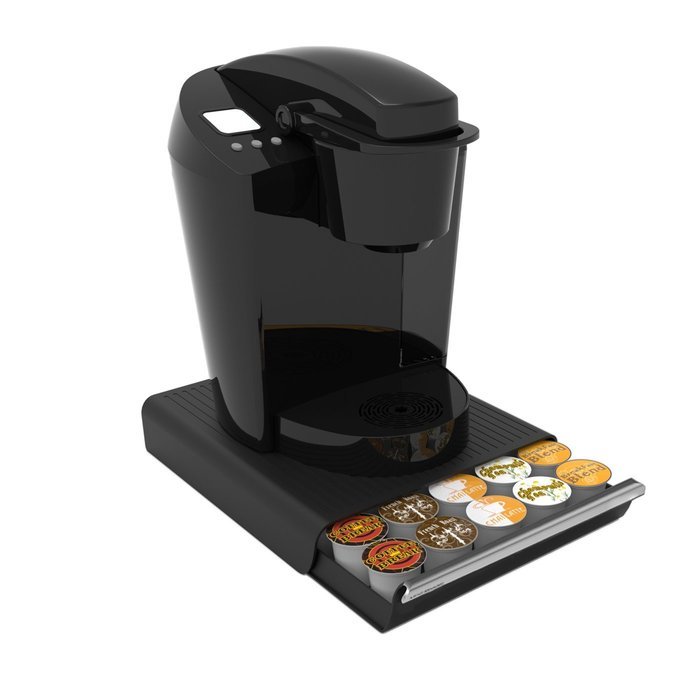 Mind Reader "Coupe" 30 Capacity Coffee Pod Drawer, Black N3