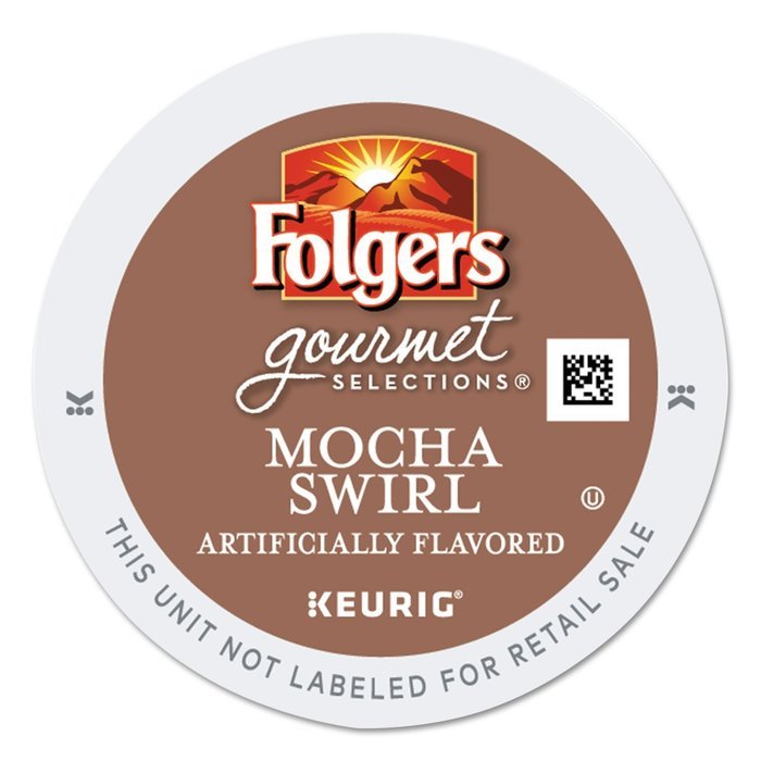 Folgers Mocha Swirl K-cup for Keurig Brewers, 24 Count N2