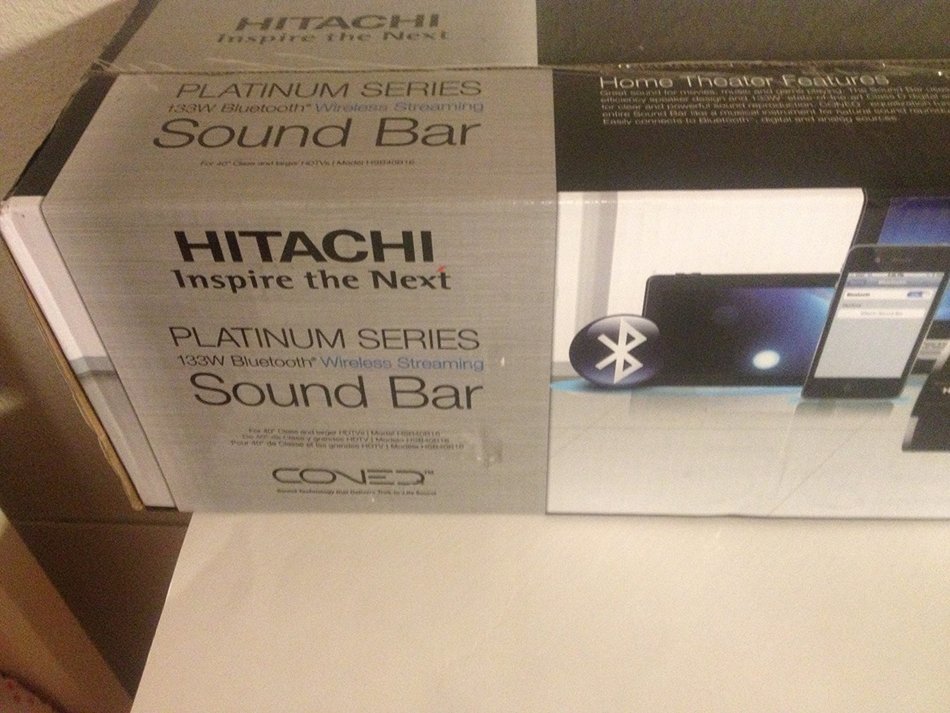 Hitachi HSB40B16 40 inch Bluetooth-Enabled Sound Bar N4