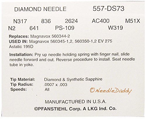 RECORD NEEDLE FOR Magnavox 560344 560345 560346 560347 560350 360355 N2