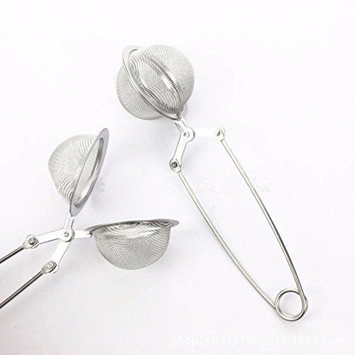[1 pcs] Tea Strainer Tea Infuser Tea Filter Durable Stainless Steel Handle Stain less Steel Strainer. N2