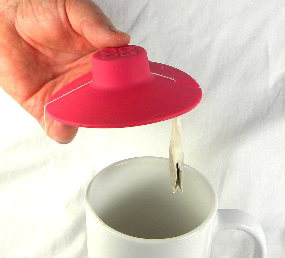 Stainless Steel Tea Bag Squeezer and 2 Tea Bag Buddy Tea Drinkers Accessories Set N4