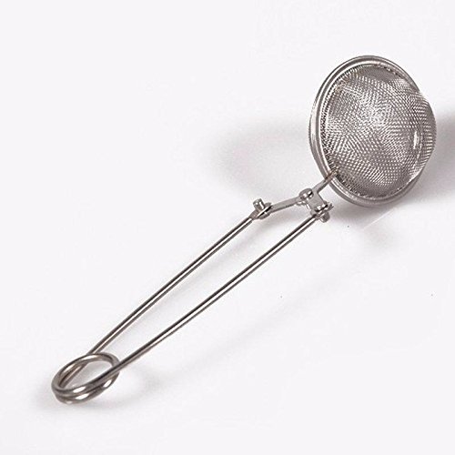 [1 pcs] Tea Strainer Tea Infuser Tea Filter Durable Stainless Steel Handle Stain less Steel Strainer. N4