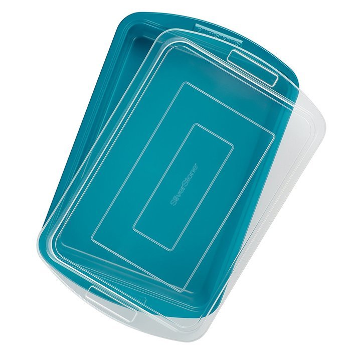 SilverStone 9" x 13" Hybrid Ceramic Nonstick Bakeware Covered Cake Pan 450 Fahrenheit N3