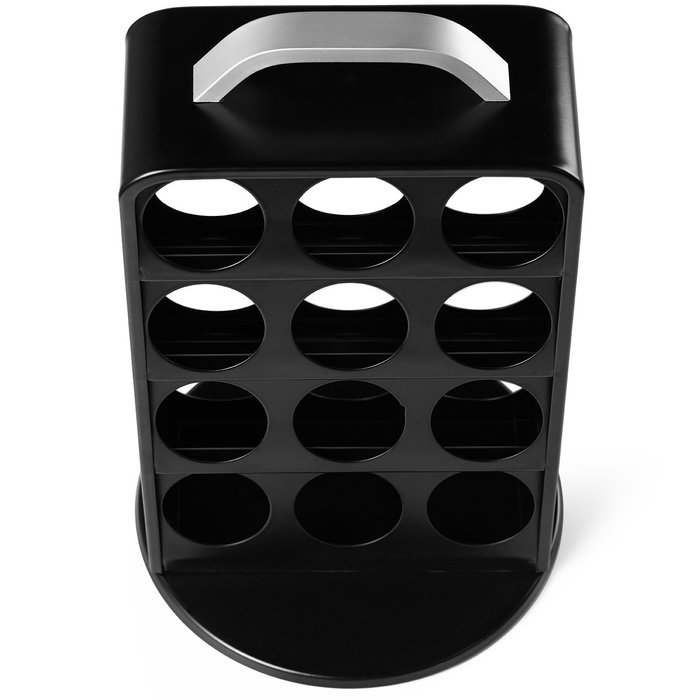 Coffee Pod Holder, Oak Leaf Keurig K Cup Holder Carousel Tower Storage Display Rack Holds 24 K-cup Packs N4