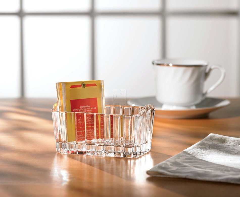 Crystal Clear Alexandria Tea Caddy