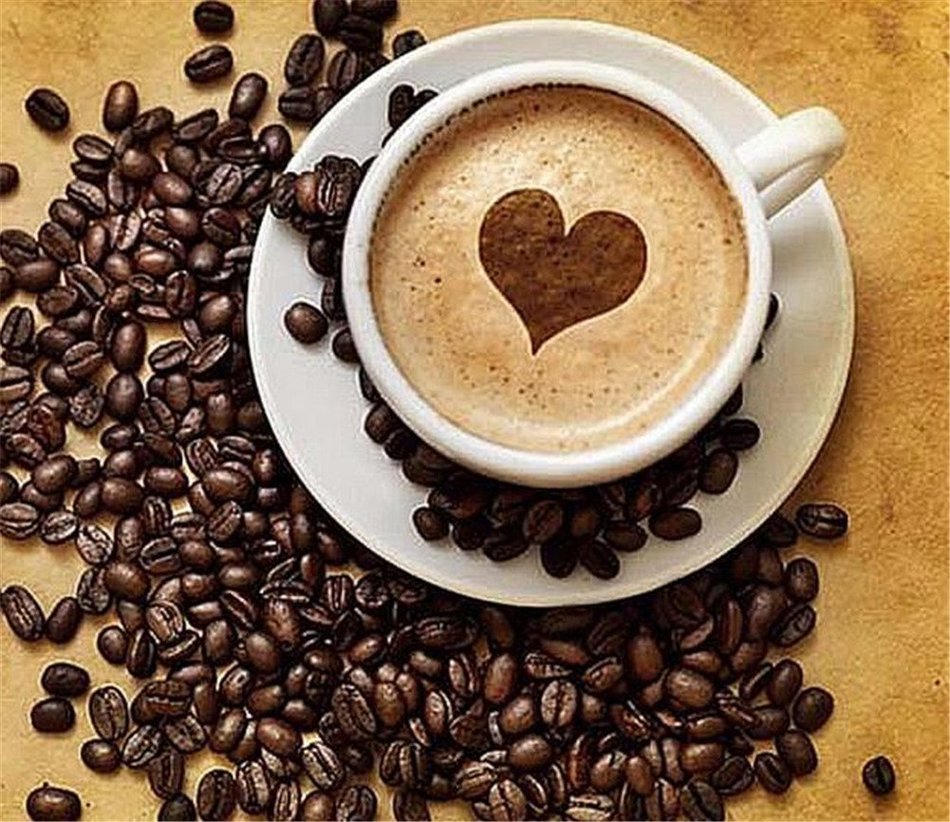 Coffee Latte Art Stencils DIY Decorating Cake Cappuccino FoamTool 15 PCS (S, White) N6