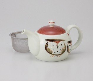 Saikai Pottery Hand made Lauging Owl teapot (Japanese Teapot Kyusu) 45844 from Japan