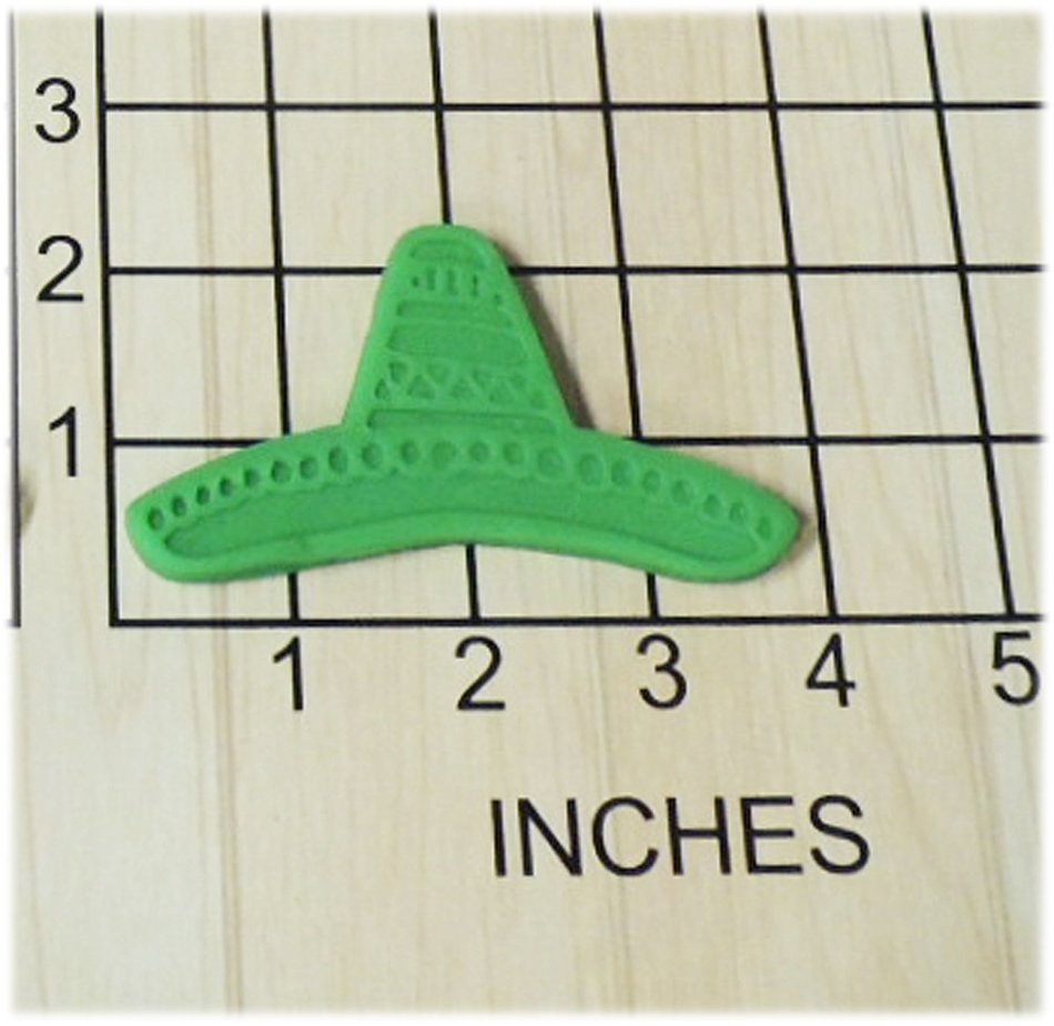 Mexican Cinco de Mayo Sombrero party hat Cookie Cutter and Stamp #1237