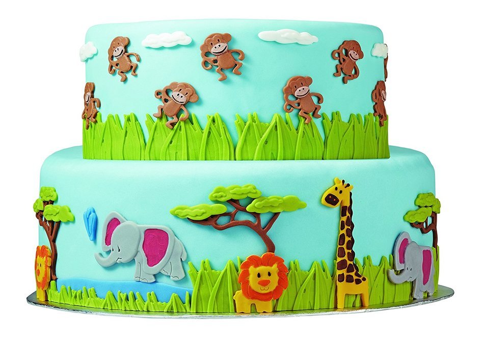 Wilton Fondant and Gumpaste Mold Jungle