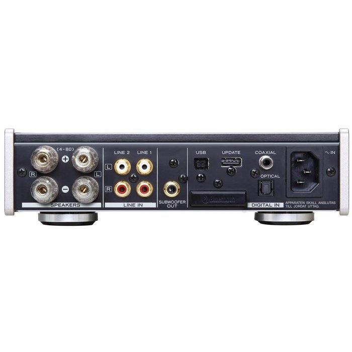 TEAC AI-301DA Integrated Amplifier and LS-301 Speaker Package (Black/Cherry) N6