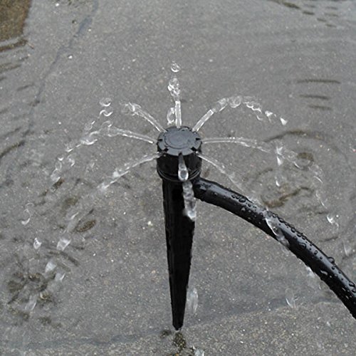 (6444-u) 8 OUTLETS ADJUSTABLE INSERTED DRIPPER MICRO SPRINKLER (USA)