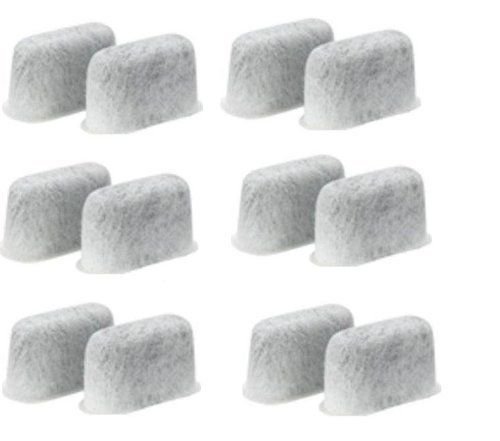 (12) Charcoal Water Filters For Cuisinart Ss-700 Single Serve - New