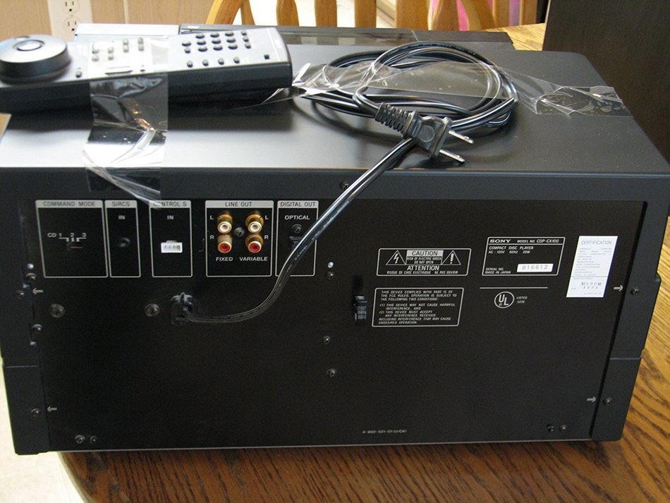 Sony CDP-CX100 N3