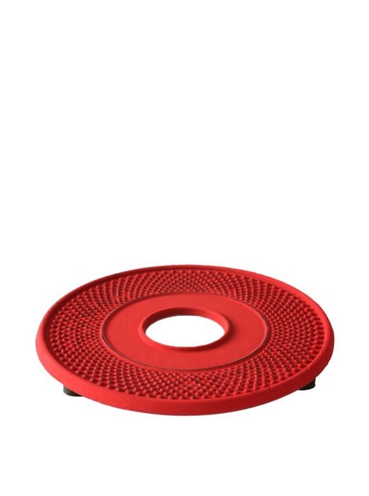 GURO Cast Iron Japanese Trivet (Red) N2