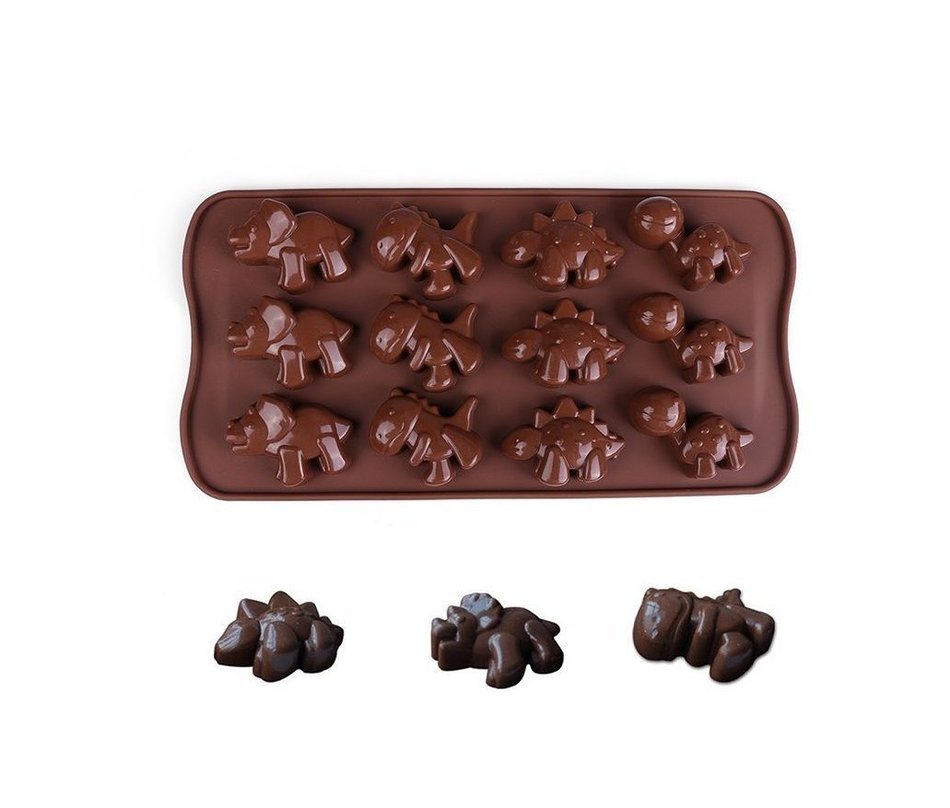 ME.FAN&trade; 4pc Chocolate Molds - Candy Molds - Silicone Molds - Ice Molds - Silicone Backing Molds DIY Pig Faces... N5