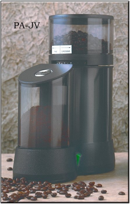 La Pavoni PA-JV Jolly Burr Grinder, Black
