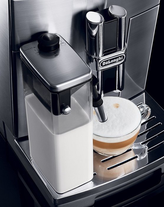 Delonghi Prima Donna Stainless Steel Super Automatic Beverage Machine - Silver