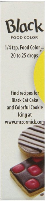 McCormick Black Color, 1-Ounce N18