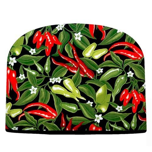 Tea Cosy Hot Peppers Tea Cozy Double Insulated Tea Cozy Blue Moon Tea Cozy