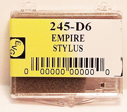 245-D6 STEREO TURNTABLE NEEDLE STYLUS for EMPIRE S-111 S-333 190LT 290LT 390LT N2