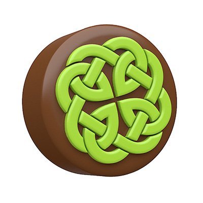 SpinningLeaf Celtic Kells Knot Sandwich Cookie Mold N2