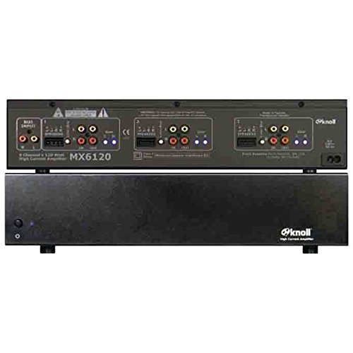 New KNOLL SYSTEMS MX6120 120-Watt, 6-Channel High Current Amp