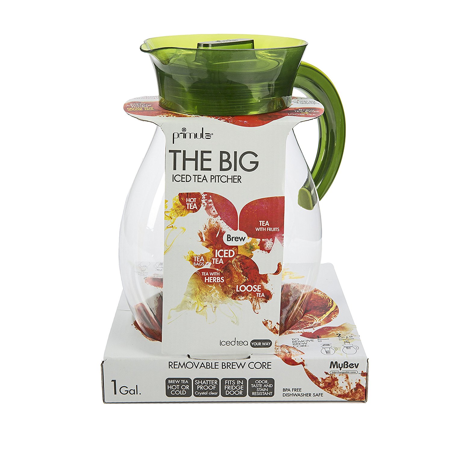 Primula Iced Tea Brewer Spacious And Innovative Infusion Chamber 100 Bpa Pvc Phthalate