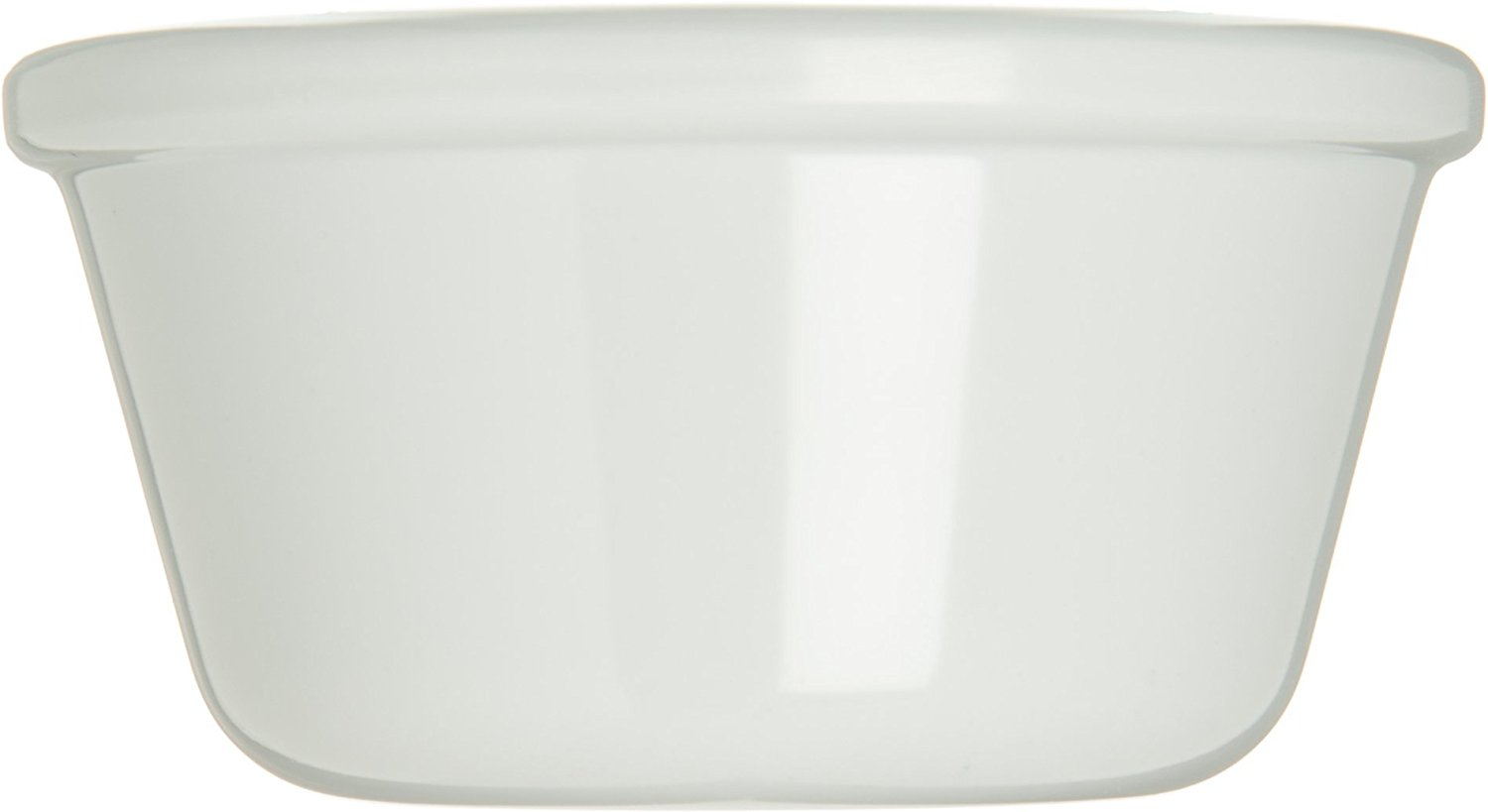 Carlisle S28002 Melamine Smooth Ramekin, 3-Ounce Capacity, 1.43