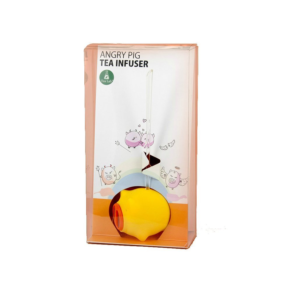 [HKSDV] Tea Lab - ANGRY PIG Tea Infuser (Yellow) N2 free image download