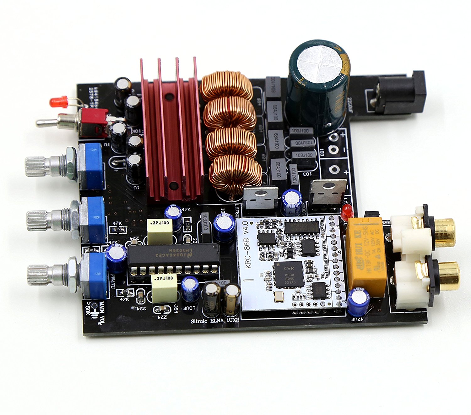 Nobsound Mini Stereo Amplifier - TPA3116 100W??2 HiFi Amp With NE5532 Pre-Amp