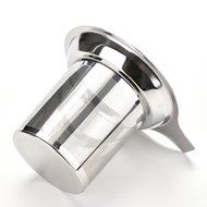 1 Pcs Stainless Steel Mesh Tea Infuser Reusable Strainer Loose Tea Leaf Spice Filter with 1 Pcs Coffee Bean Measuring... N2