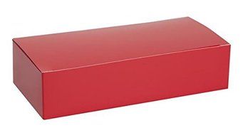 1/2 lb. Red Auto Bottom Candy Box - Case of 250 N15