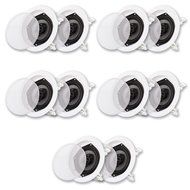 Acoustic Audio CS-IC53-5PR 250 Watt 5.25" 3-Way Home Theater In-Wall/Ceiling Speakers (5-Pair)