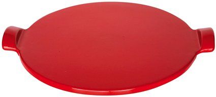 Emile Henry Made in France Flame Top Pizza Stone, Black. Perfect for Pizzas or Breads. In the Oven, On Top of... N10