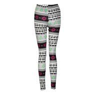 PHOTNO Women Lady Casual Skinny Christmas Print Stretchy Pants Slim Leggings N13