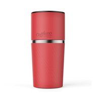Cafflano Klassic- Portable All-in-One Pour Over Coffee Maker (Red) N2