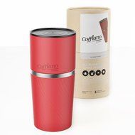 Cafflano Klassic- Portable All-in-One Pour Over Coffee Maker (Red) N3