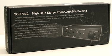 Technolink TC-770LC High Gain Phono/Mic/Aux Preamp, Premium High Output Adaptor and TC-ADUSB Digital Recording... N2