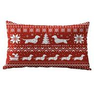 Christmas Pillow Case,Beautyvan Christmas Rectangle Cotton Linter Pillow Cases Cushion Covers (E) N2