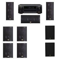 M&amp;K Sound LCR750 Loudspeaker 7.2 X10 Denon AVR-X5200W