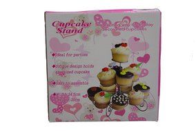 Cup Cake Cupcake Dessert Buffet Tier Tree Stand Holder Pedestal Wedding Party N2