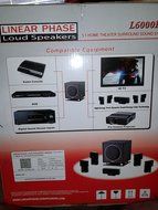 Home Theater Surround Sound System L6000HD Linear Phase Loud Speakers 5.1