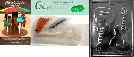 Cybrtrayd J097 Guitar for Specialty Box Jobs Chocolate Candy Mold N2