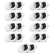 Acoustic Audio CS-IC43 In Ceiling Speakers 3 Way Home Theater 3600 Watt 9 Pair Pack CS-IC43-9PR