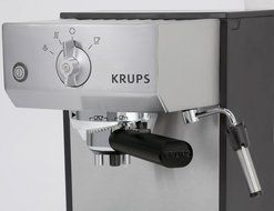KRUPS XP5240 Pump Espresso Machine with KRUPS Precise Tamp Technology and Stainless Steel Housing, Silver N2