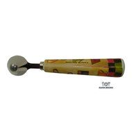 Coffee Scoop With Ceramic Handle - Bonus Coffee and Tea Recipes - Cone Shaped Scooper - Gift Boxed Kitchen Accessory... N8