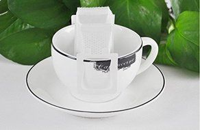 Portable Drip Coffee Powder Bag Filter Net Follicles 50 Pieces Inside N5